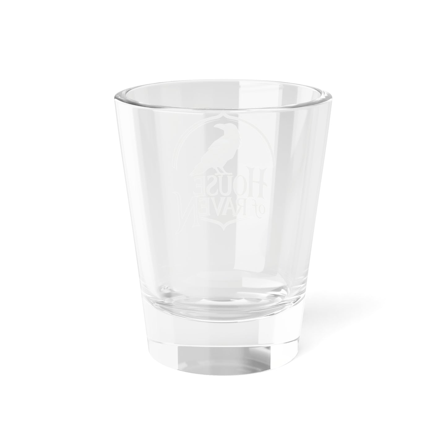 House of Raven 1.5oz Shot Glass — Gothic Raven Logo Shooter