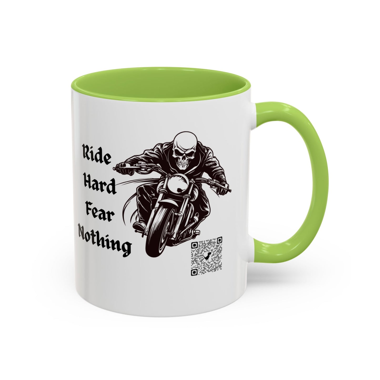 Ride Hard Fear Nothing Motorcycle Coffee Mug
