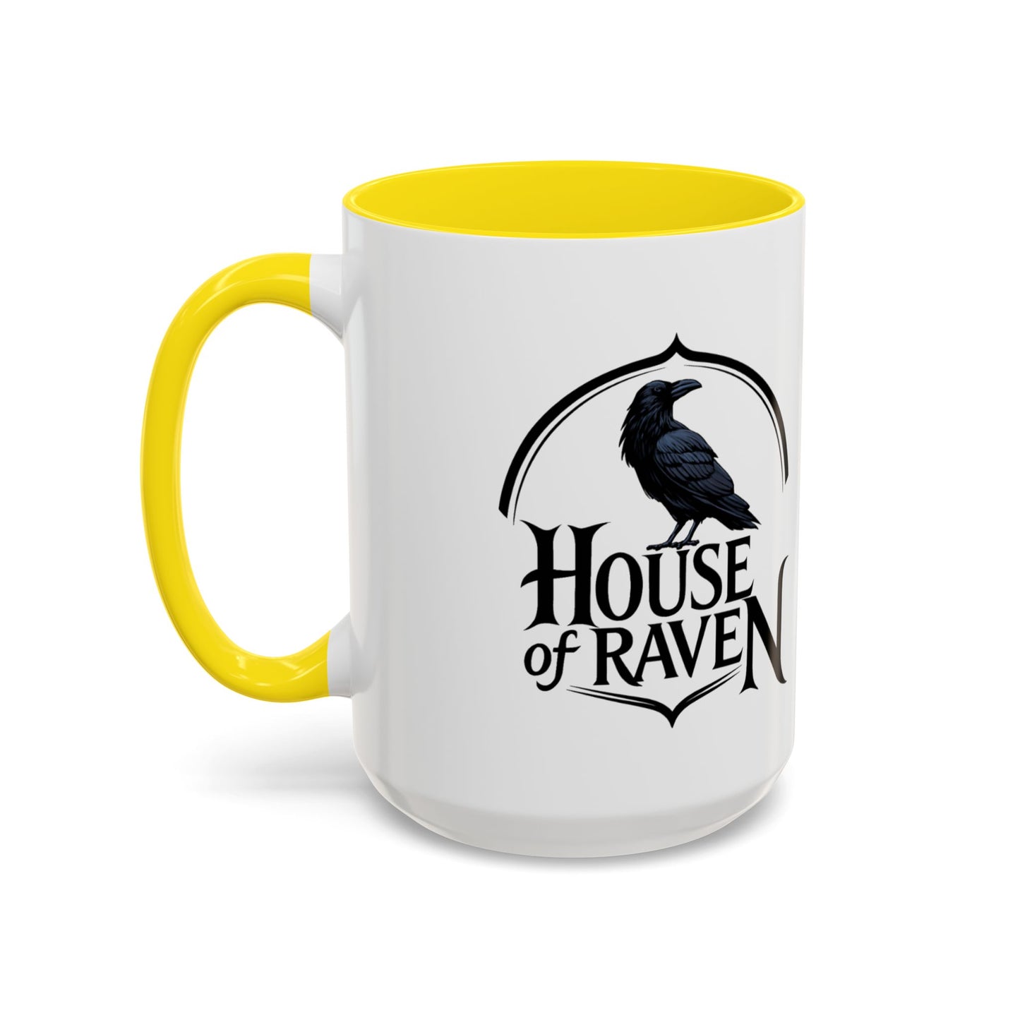 Coffee Mug — "Could Be Coffee, Could Be Bourbon" Raven Accent Mug (11/15oz)