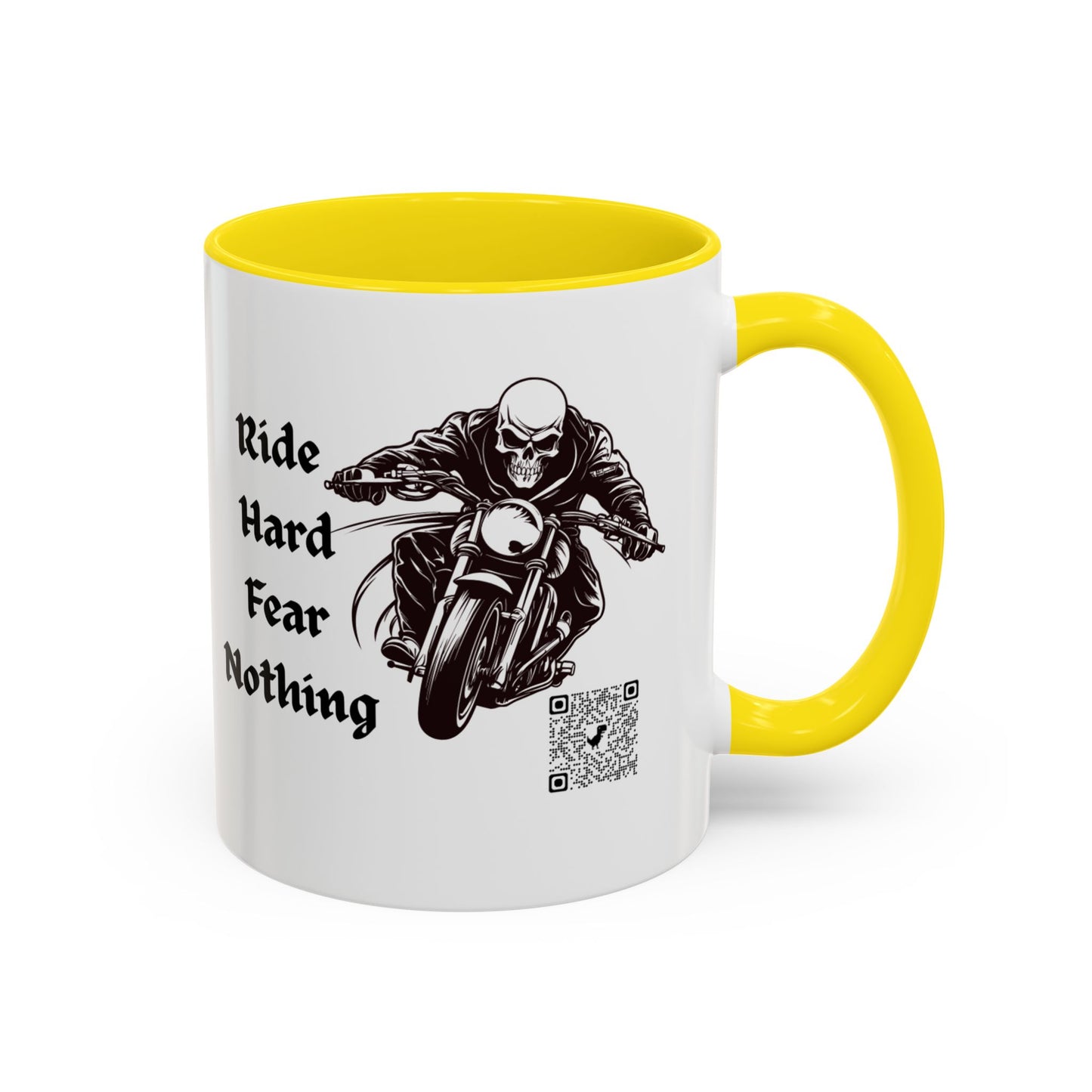 Ride Hard Fear Nothing Motorcycle Coffee Mug