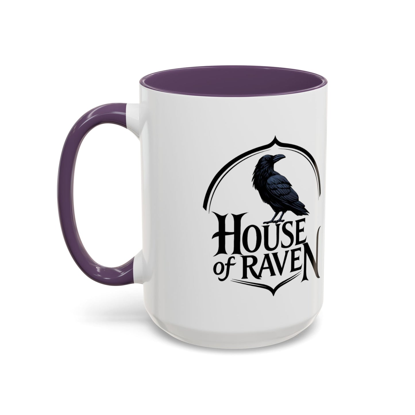 Coffee Mug — "Could Be Coffee, Could Be Bourbon" Raven Accent Mug (11/15oz)