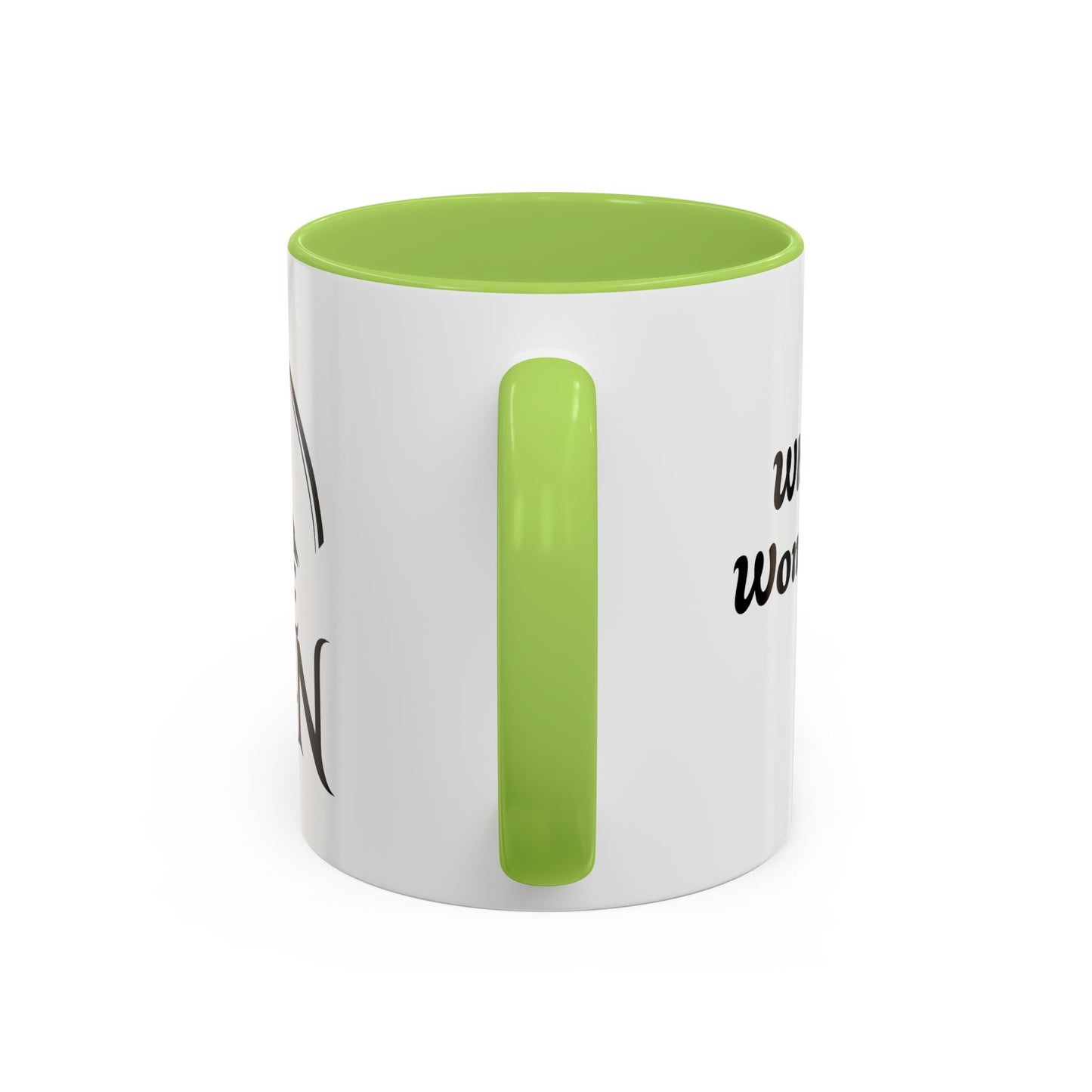 House of Raven Accent Coffee Mug — Black Interior & Handle, Gothic Raven Design (11/15 oz)