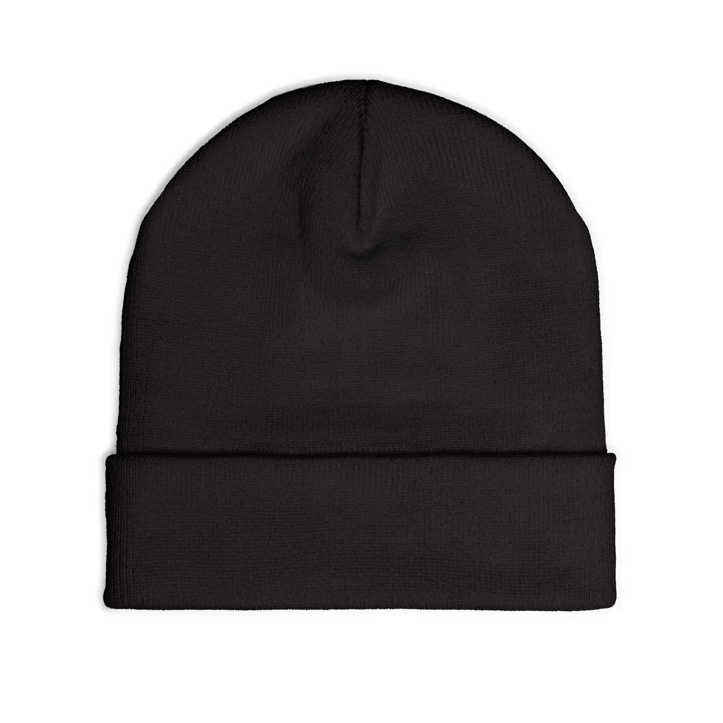 House of Raven Embroidered Knit Beanie - Gothic Raven Logo Winter Hat
