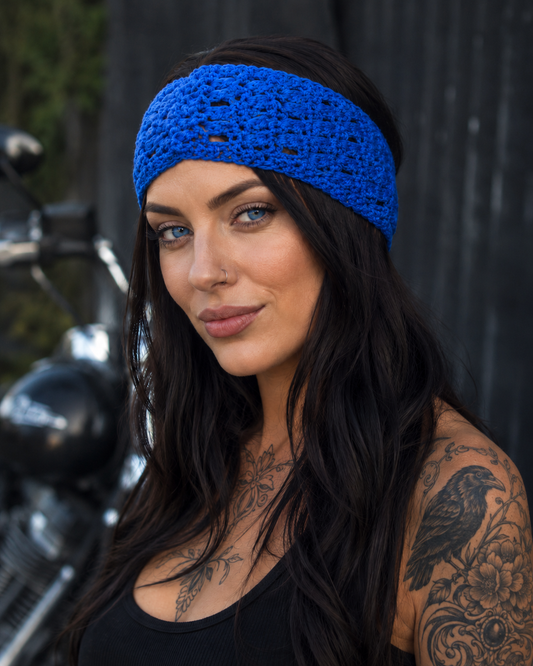 Veda Button-Back Bandana